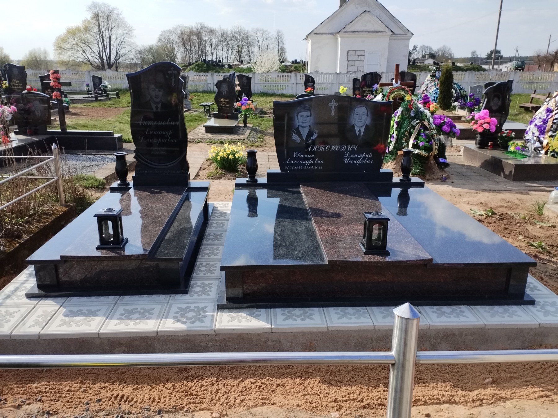 Двойной памятник 160*180