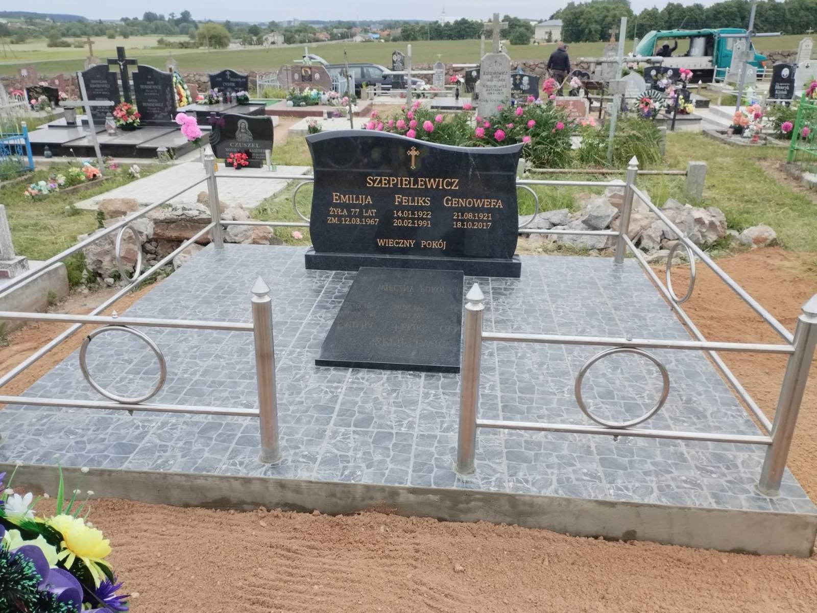 Двойной памятник 160*180