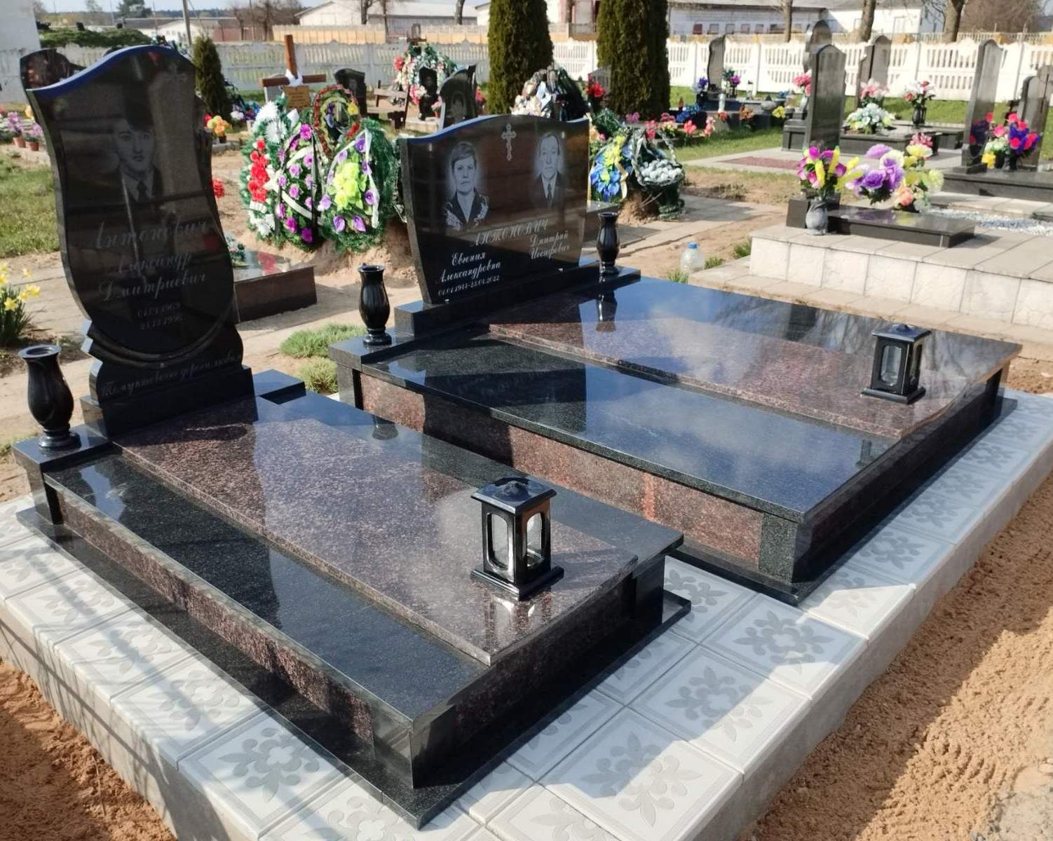 Двойной памятник 160*180