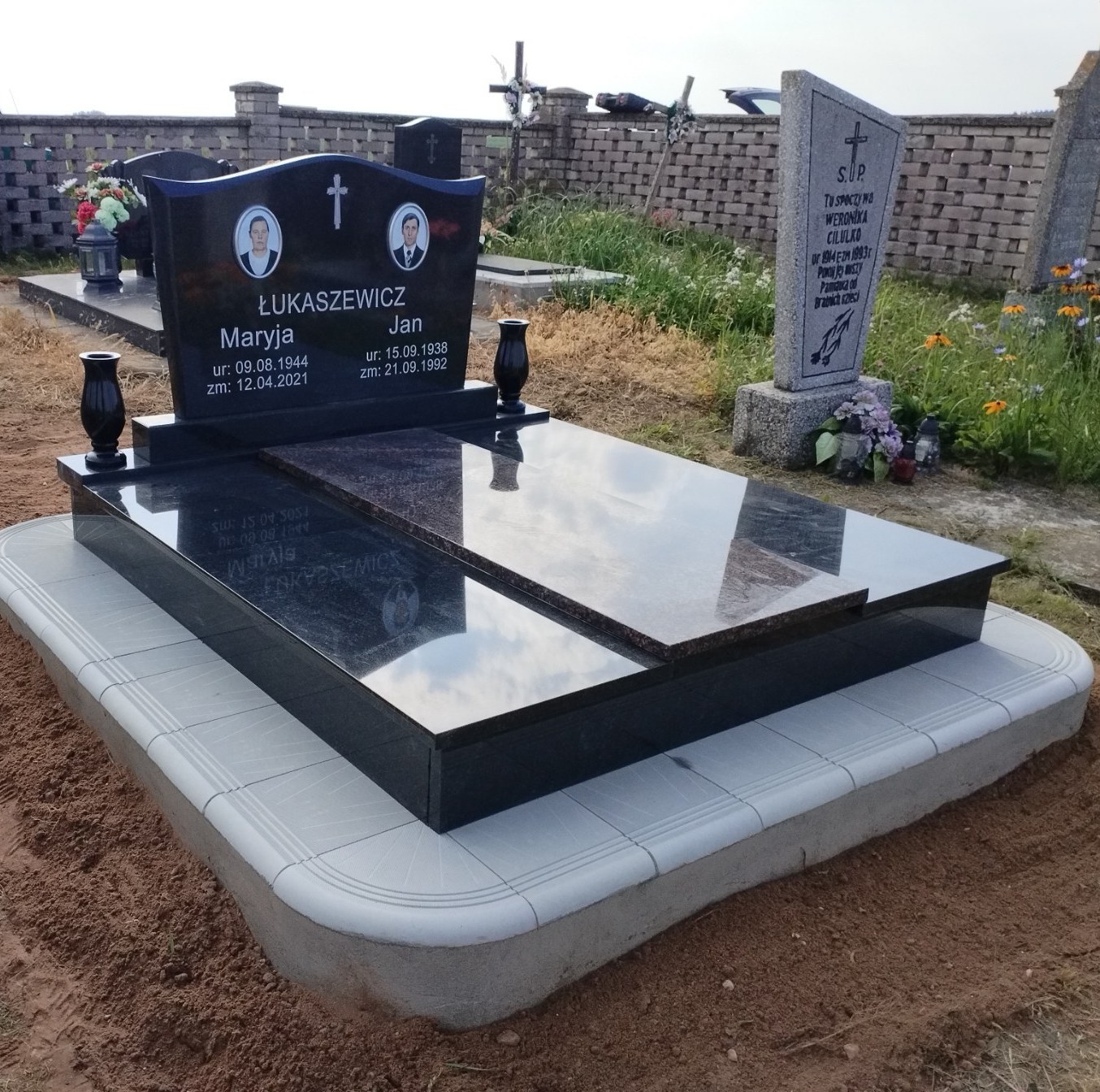 Двойной памятник 160*180