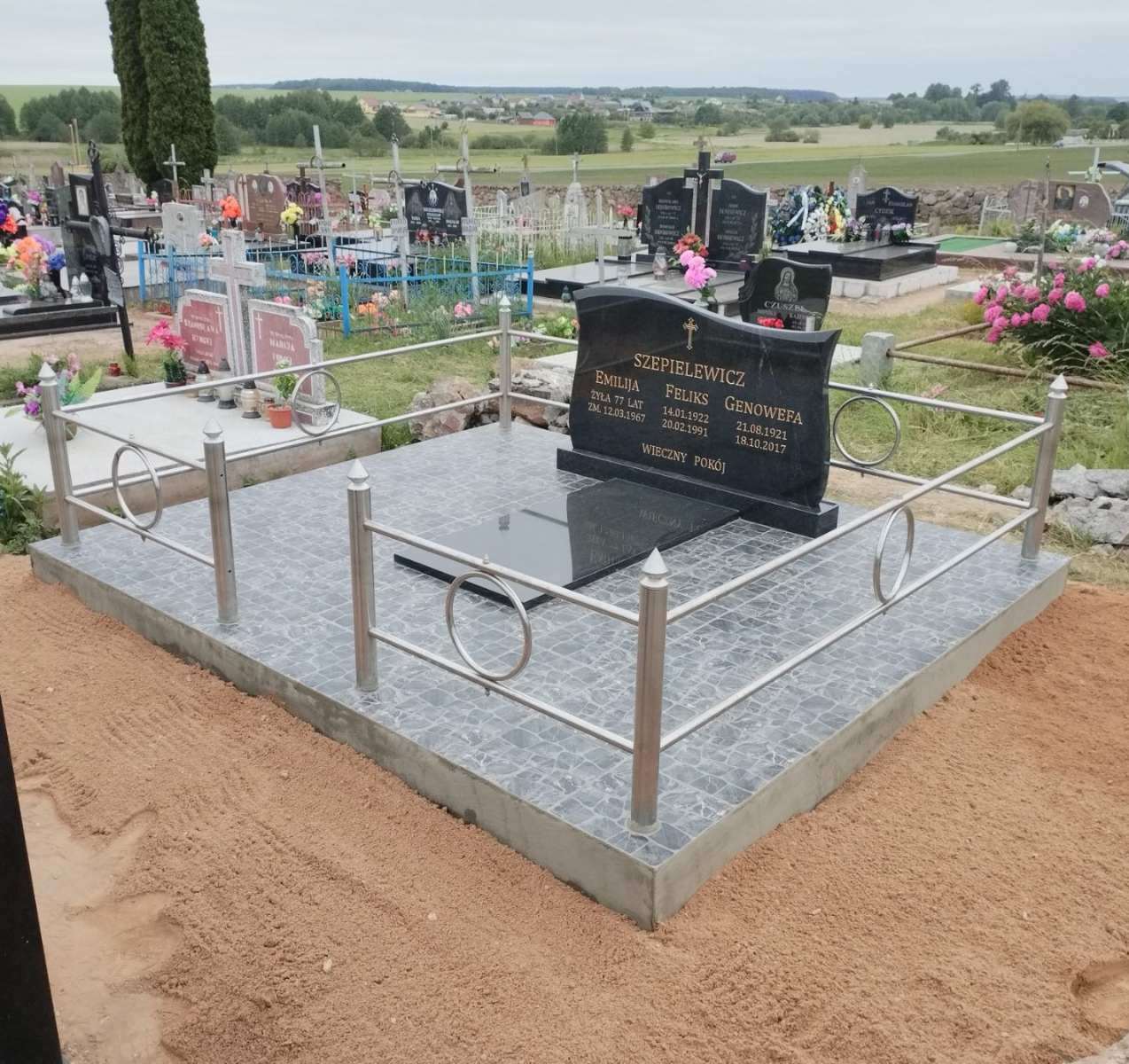 Двойной памятник 160*180