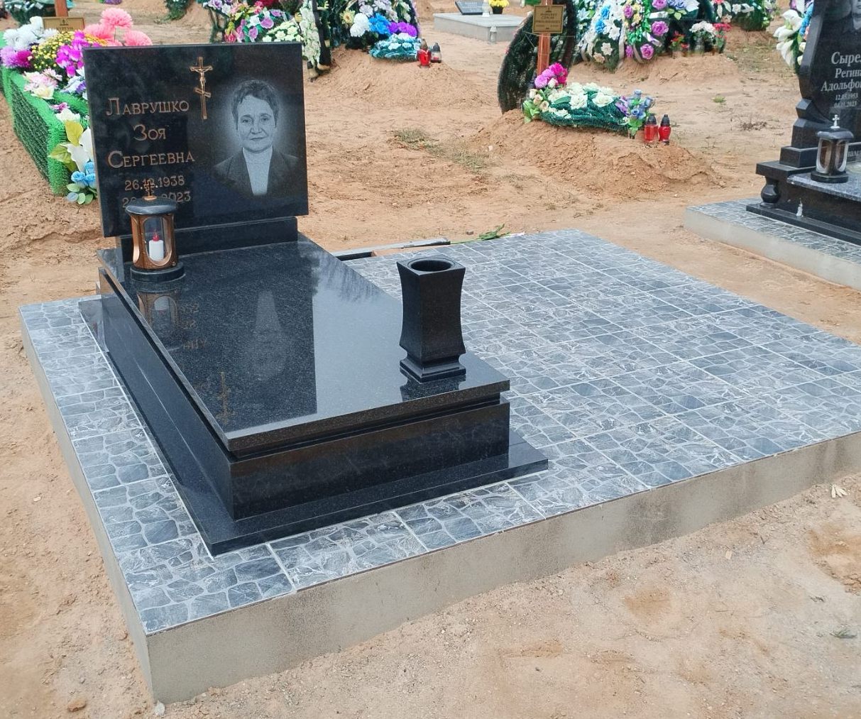 Одиночный памятник 120*60 купить в Гродно